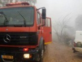 إندلاع حريق في كرم زيتون ببلدة المغار وسلطة الإطفاء تحقق
