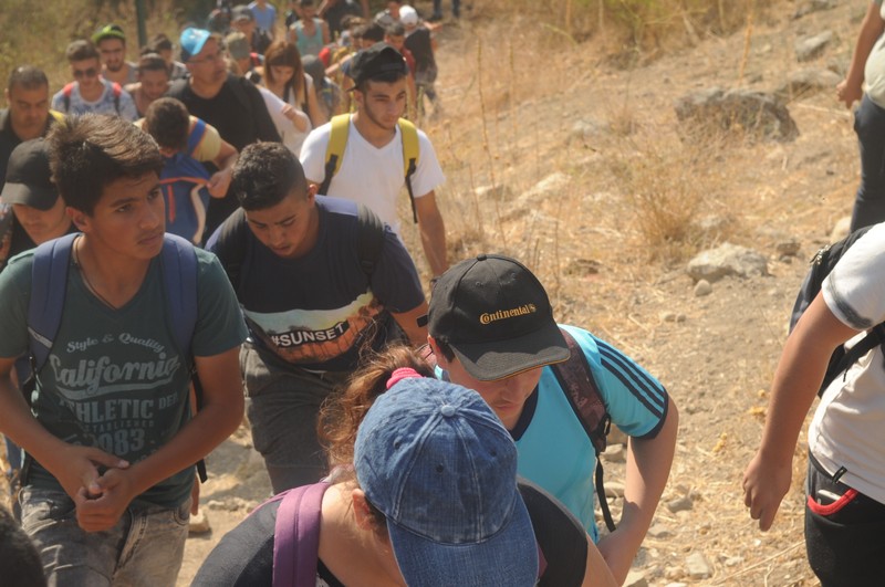 جمعيَّة حماية الطَّبيعة تُنظّم رحلة مبيت لطُلّاب مدرسة مفتان حزّور المغار للتَّعرُّف على البلاد