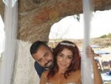 بالصور: الين خلف تتزوج مدنيا في قبرص 