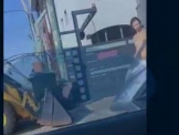 بالفيديو : فتاة يهودية عارية تماما في شوارع عسفيا 18+
