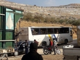 بدء إخراج المسلحين من وادي بردى إلى إدلب